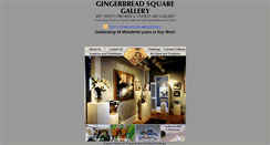 Desktop Screenshot of gingerbreadsqgallery.com