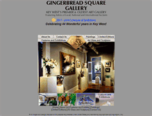 Tablet Screenshot of gingerbreadsqgallery.com